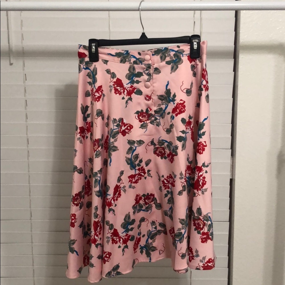 In Fleur Swing Skirt